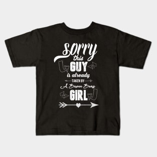 sorry this guy is already taken by a super sexy girl Kids T-Shirt